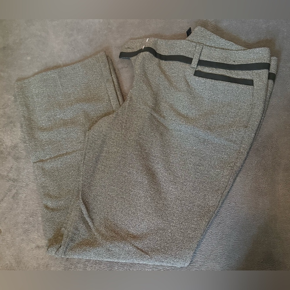 7th Avenue Design Studio Gray Dress Pants